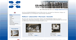 Desktop Screenshot of gs-industrieservice.de